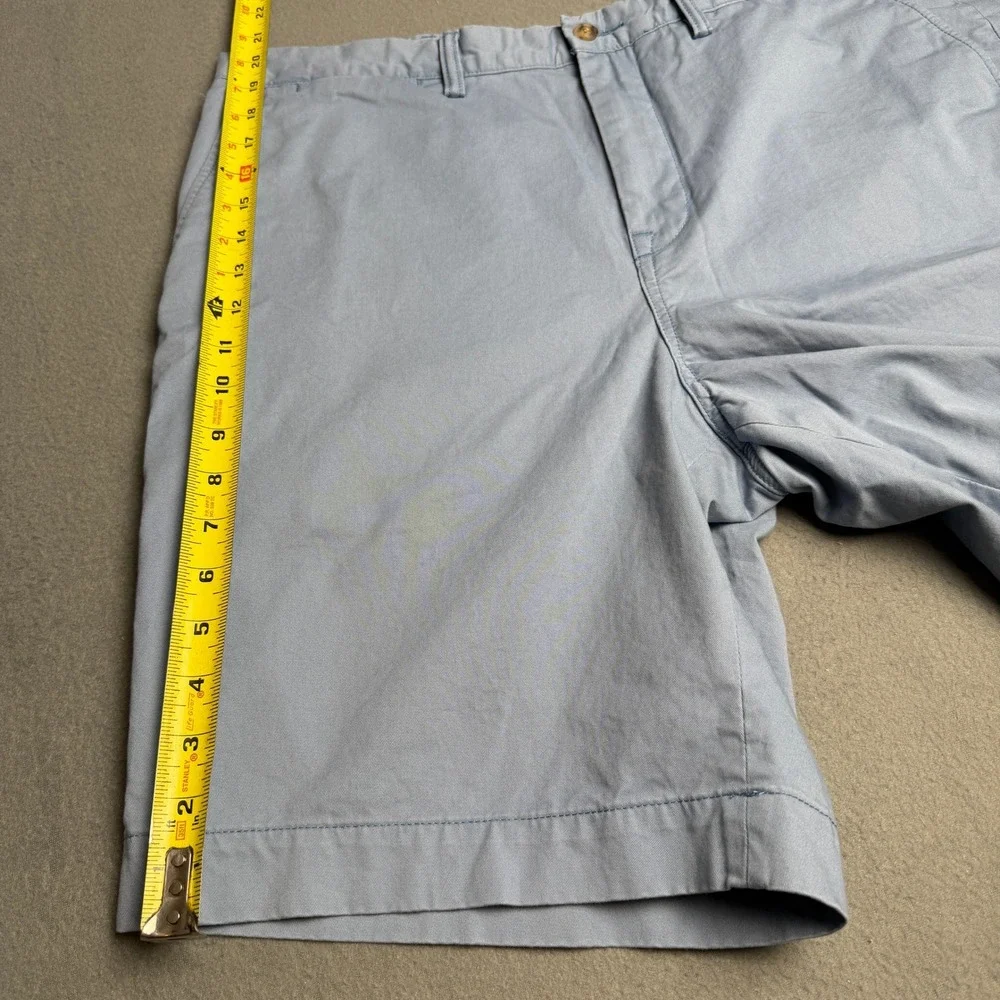 Polo Ralph Lauren Mens Classic Fit 9 Inch Shorts Light Blue Chino Stretch 36